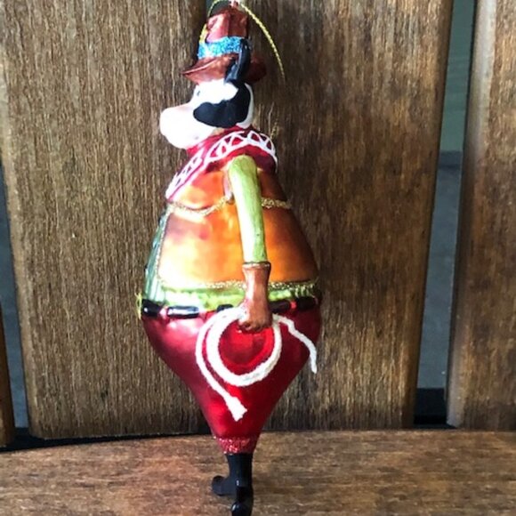 Vintage Kurt Adler Bull with Lasso Mercury Glass Ornament - Picture 2 of 6